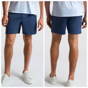 Birddogs Performance Lined Khaki Shorts In Navy Blue Regular 7" Inseam 3XL